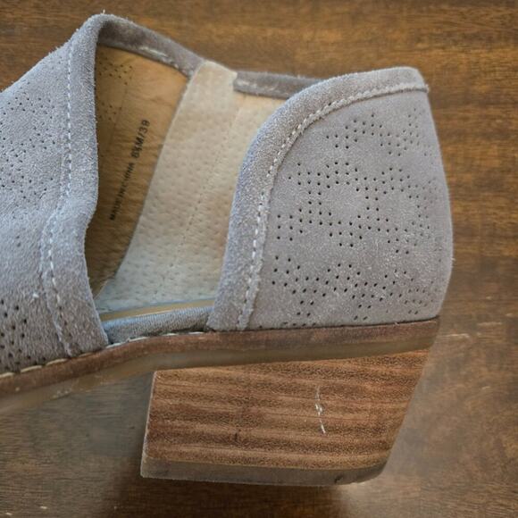 Lucky Brand Women's Felixah D'Orsay Bootie Gray Tan Size 8.5 - Picture 5 of 9